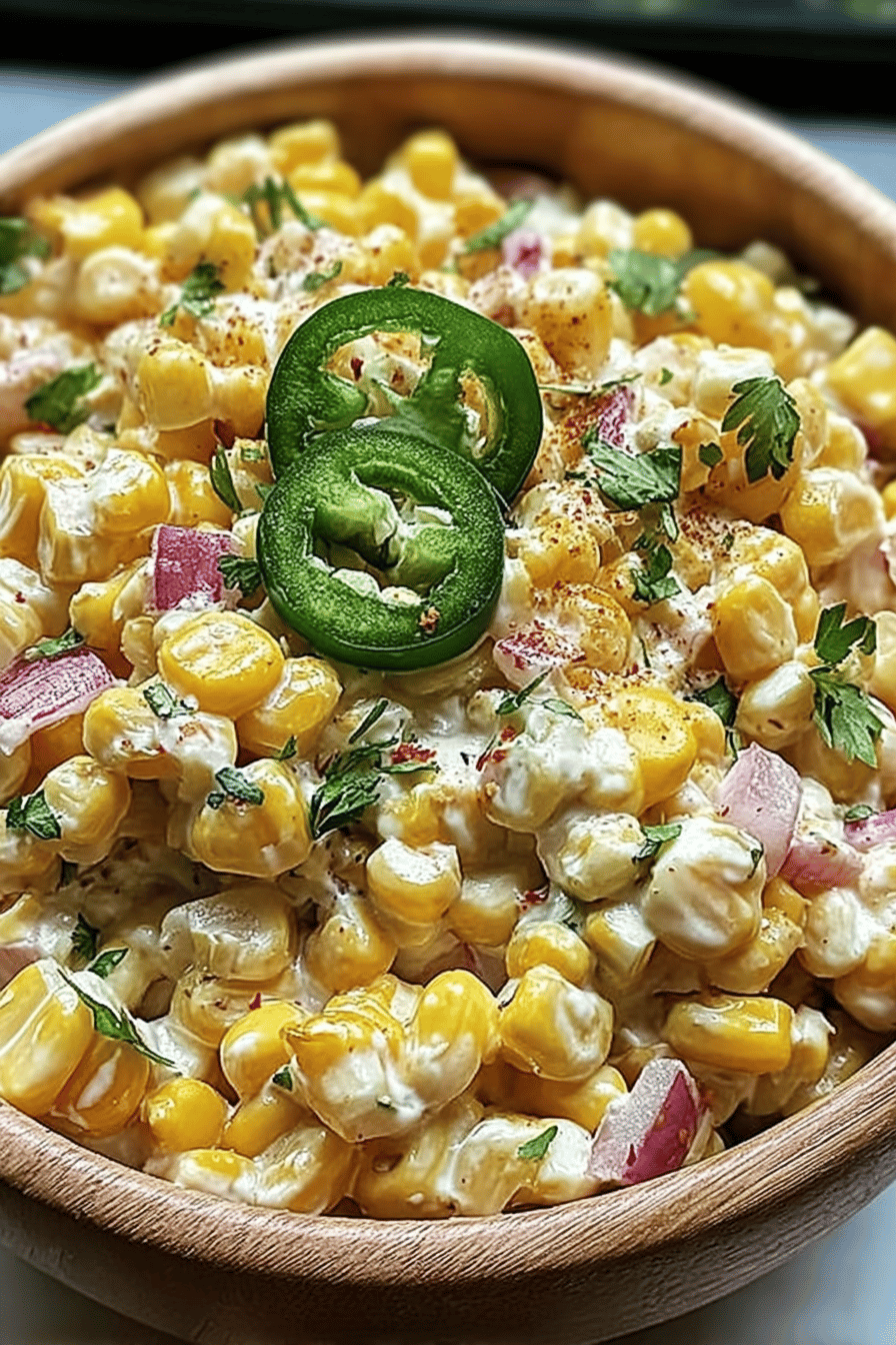 Jalapeno Popper Corn Salad Recipe With Creamy Cheese And Crunchy Bacon 6 Jalapeno Popper Corn Salad