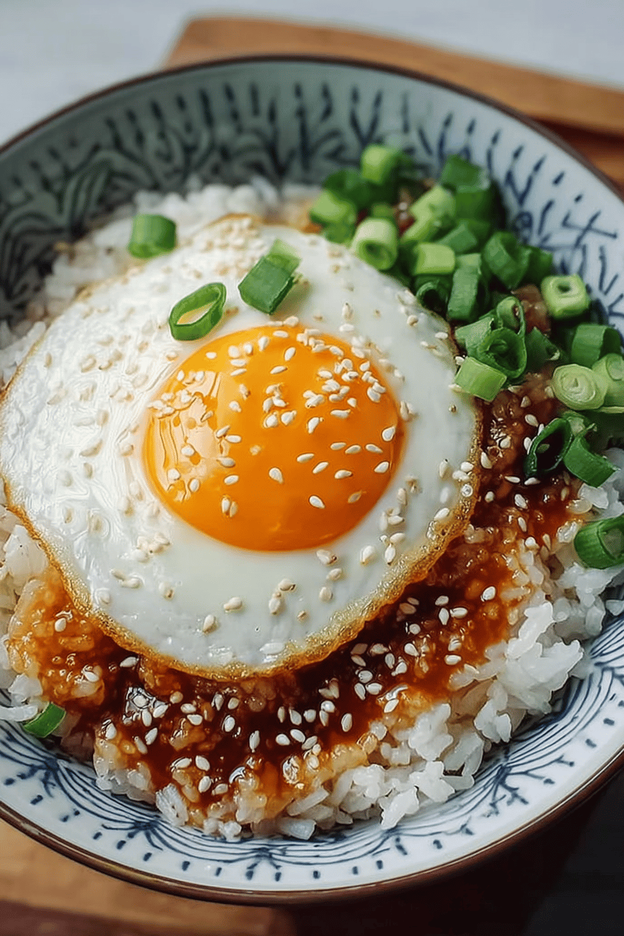Korean Egg Rice