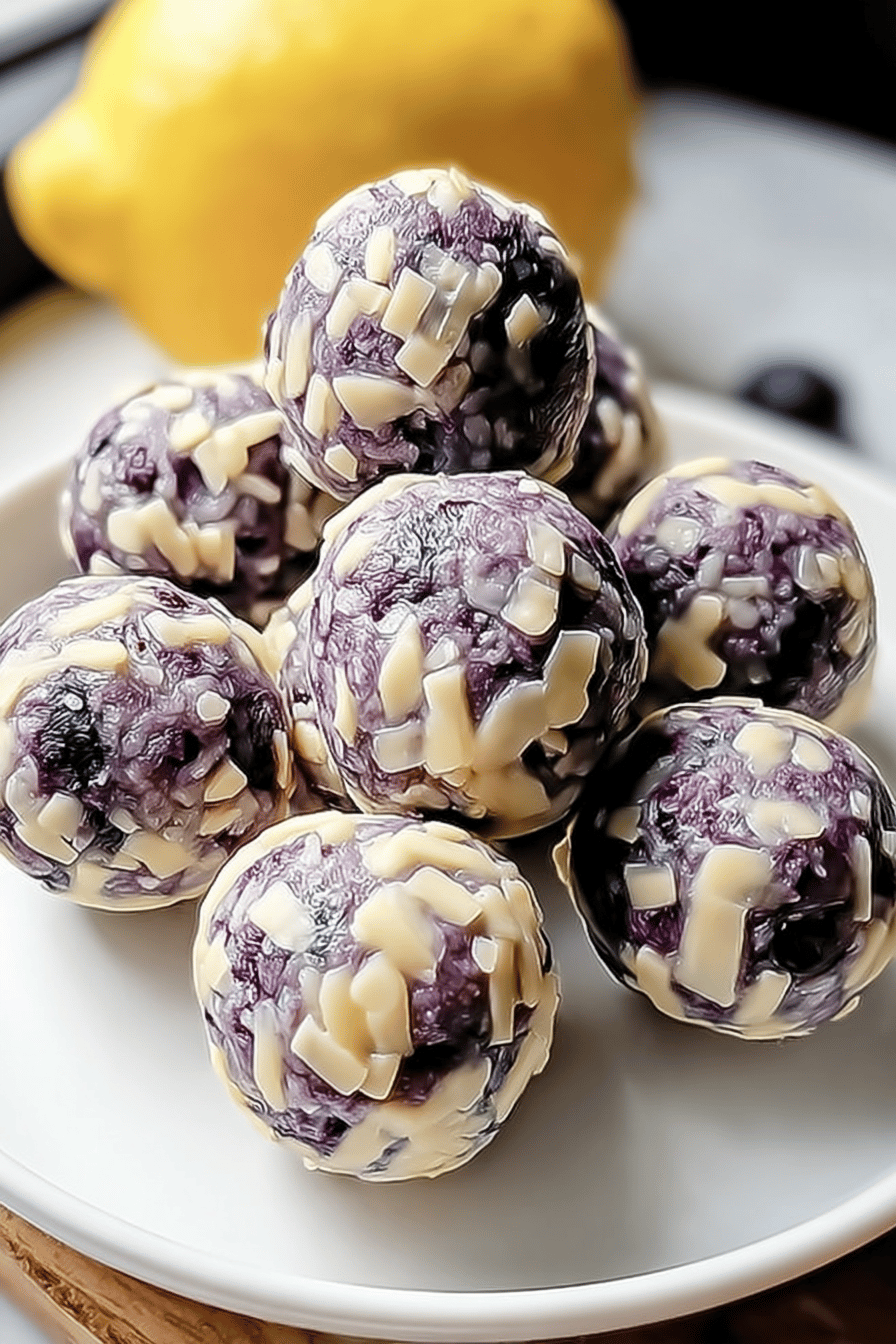 Lemon Blueberry Bites