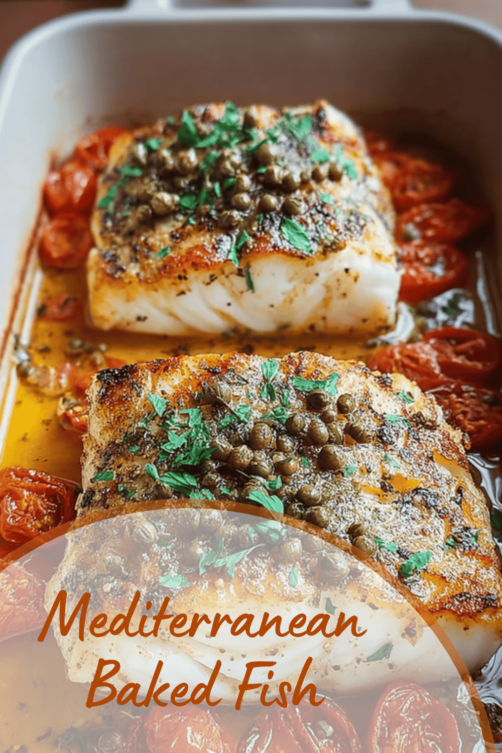 Mediterranean Baked Fish
