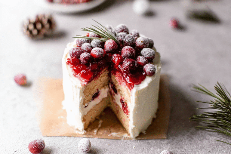 Mini Cranberry White Forest Cake 9.Png