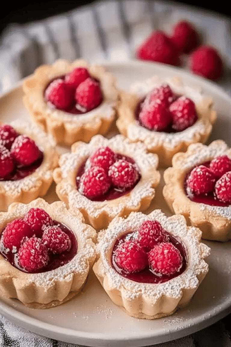 Mini Raspberry Almond Tarts 92.Png