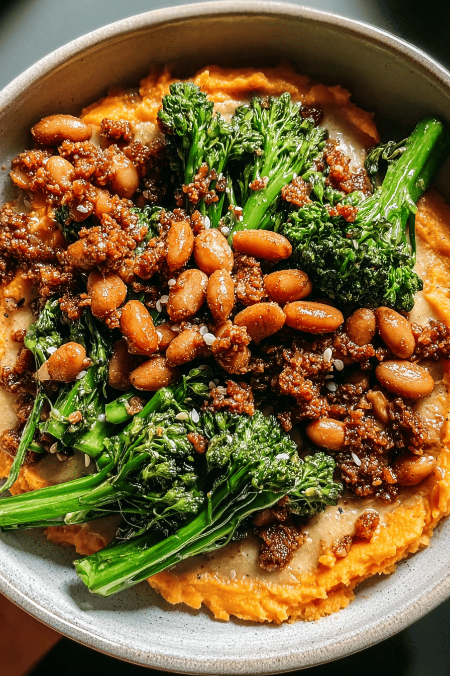 Miso Tahini Sweet Potato Bowl