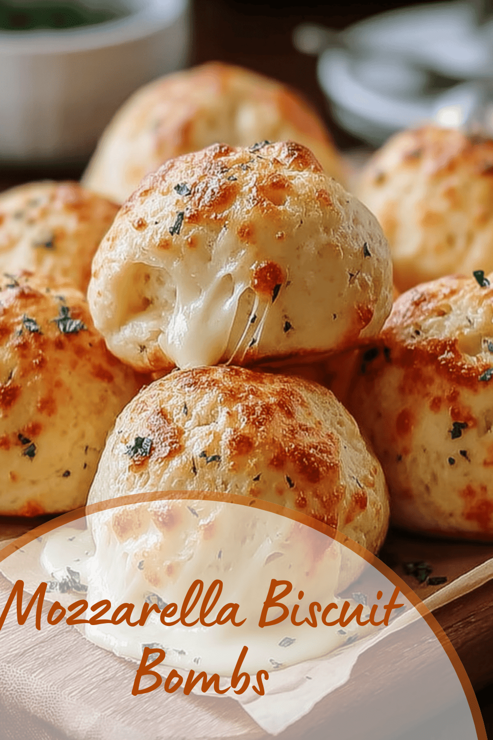 Mozzarella Biscuit Bombs