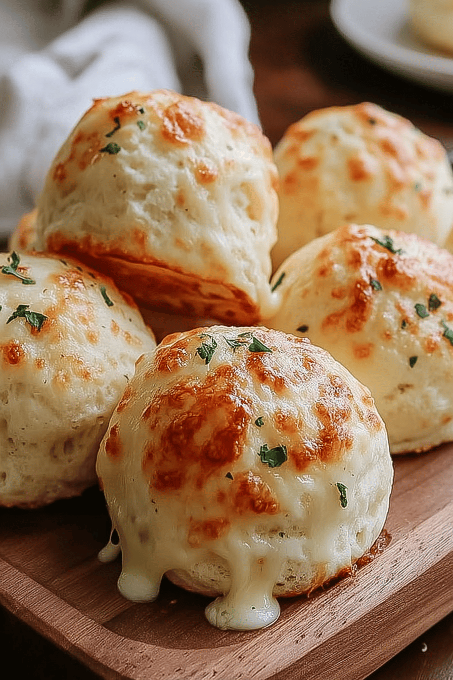 Mozzarella Biscuit Bombs