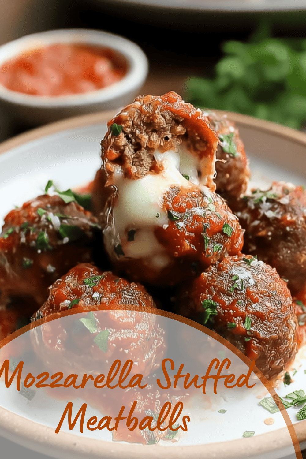 Mozzarella Stuffed Meatballs Recipe With Savory Sauce For Easy Meals 7 Mozzarella Stuffed Meatballs