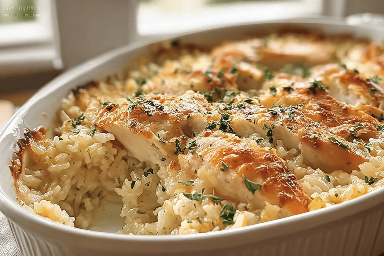 No Peek Chicken And Rice Recipe For Simple One-Pot Meals 7 No Peek Chicken Rice Casserole