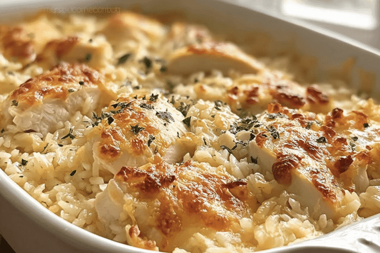 No Peek Chicken And Rice Recipe For Simple One-Pot Meals 8 No Peek Chicken Rice Casserole 74.Png