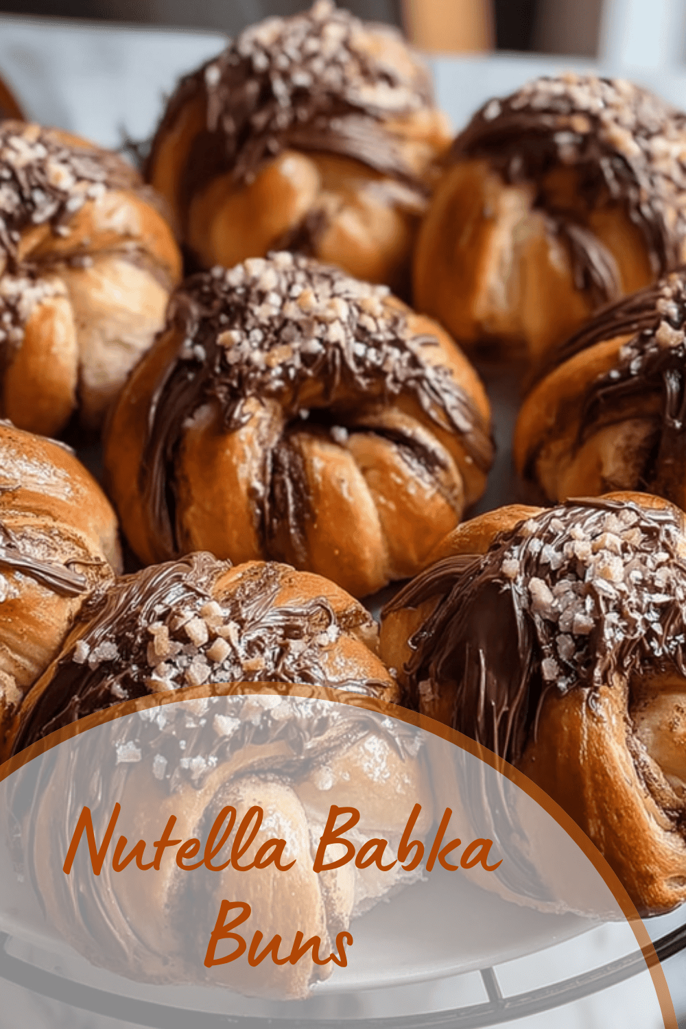 Nutella Babka Buns
