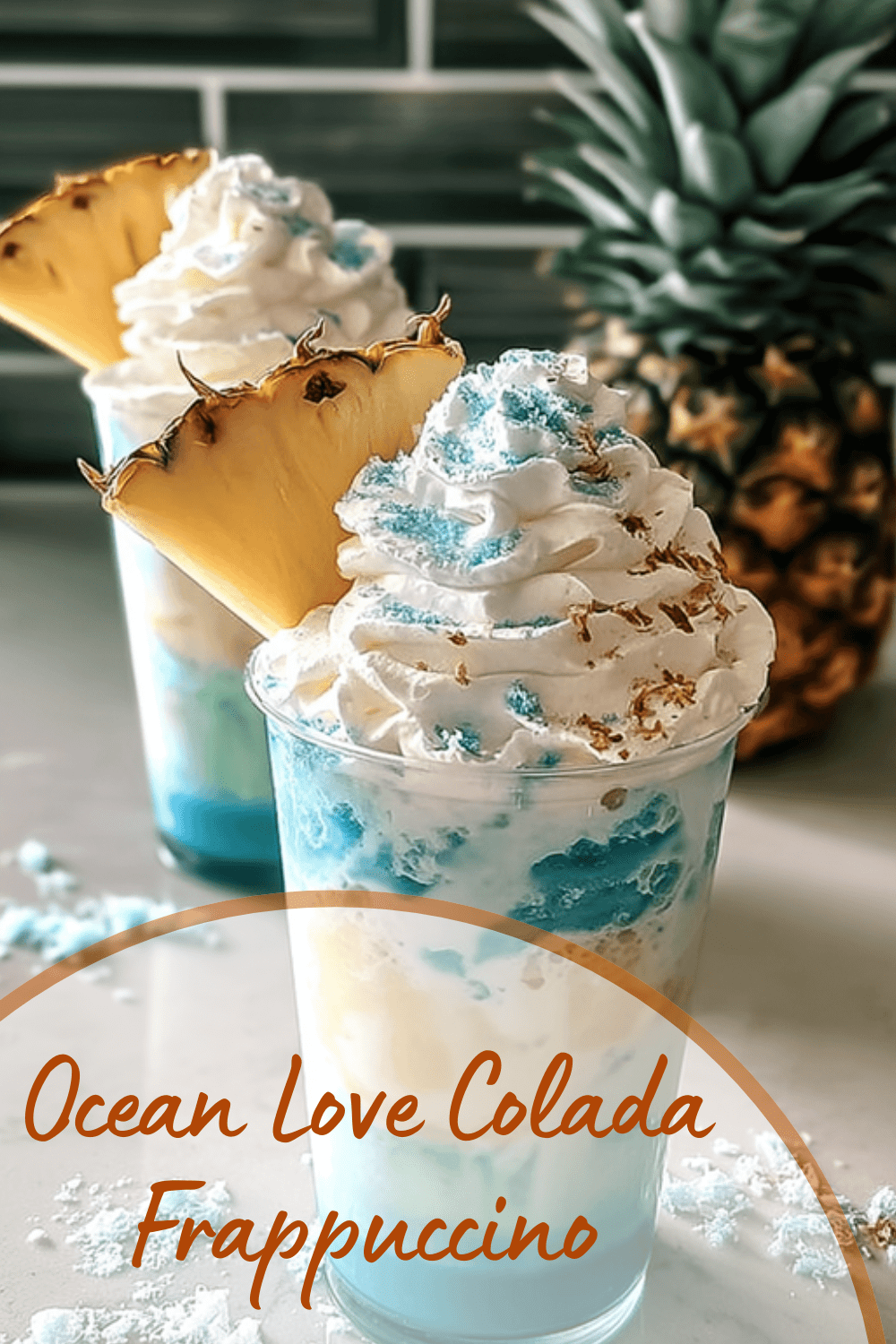 Ocean Love Colada Frappuccino