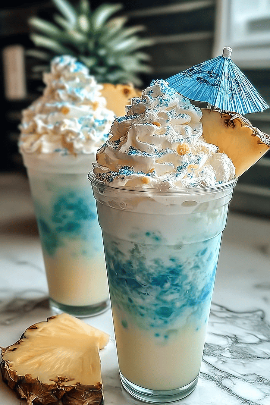 Ocean Love Colada Frappuccino