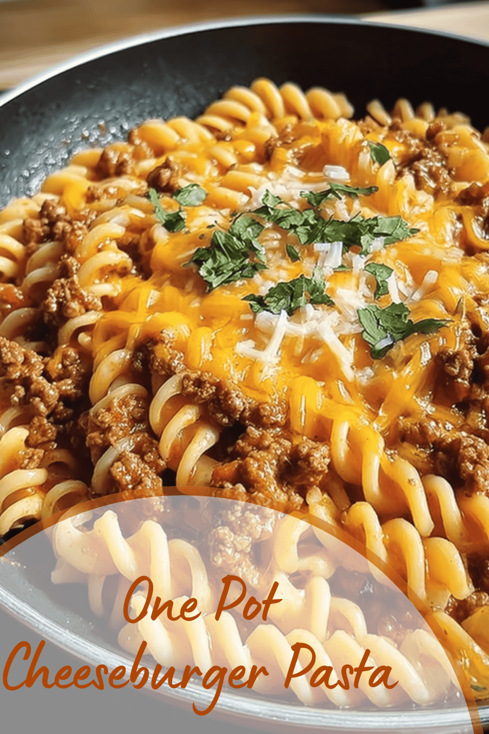 One Pot Cheeseburger Pasta