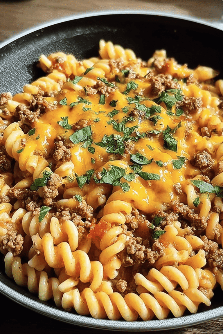 One Pot Cheeseburger Pasta 91.Png
