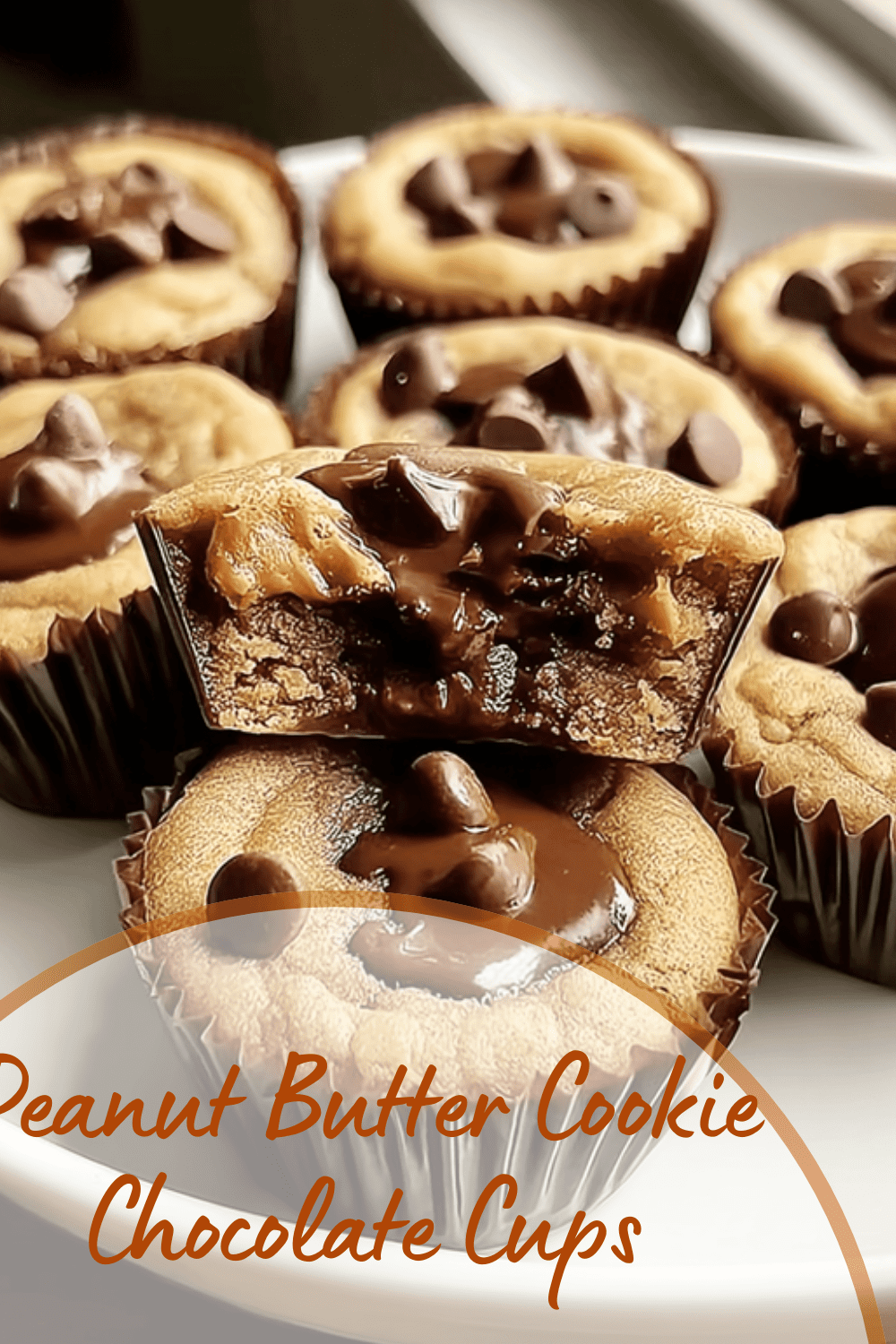 Peanut Butter Cookie Chocolate Cups