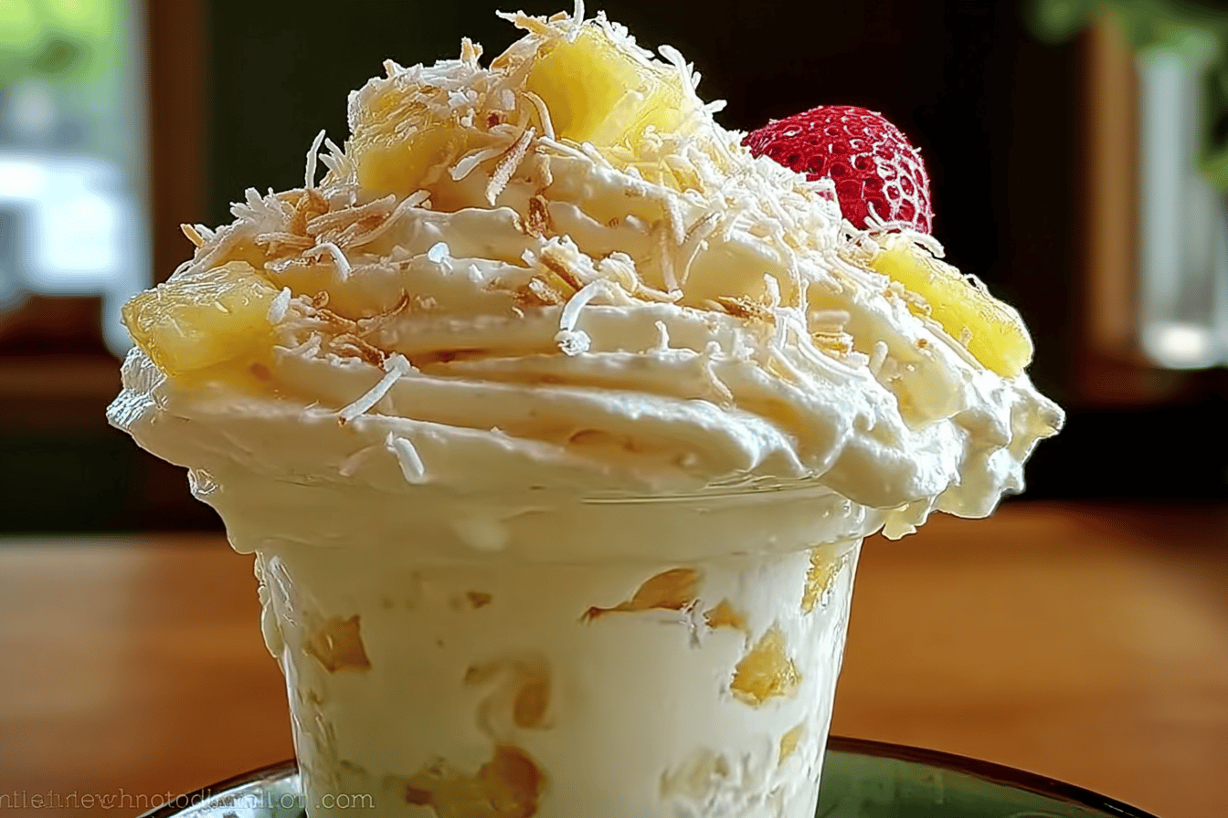 Pineapple Coconut Fluff