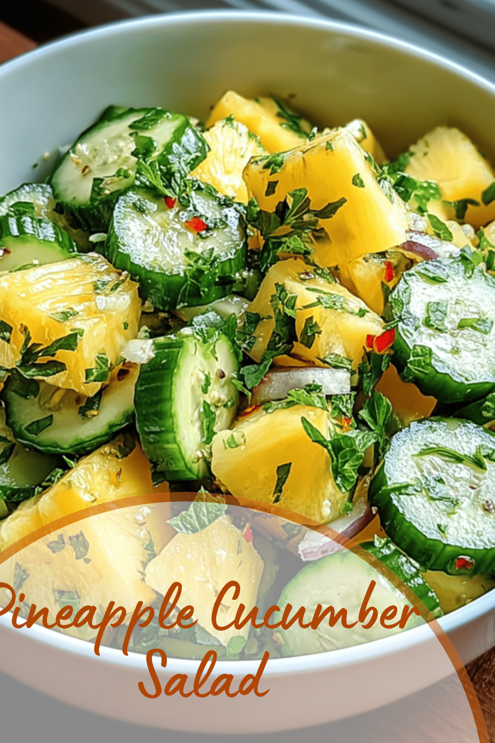 Pineapple Cucumber Salad