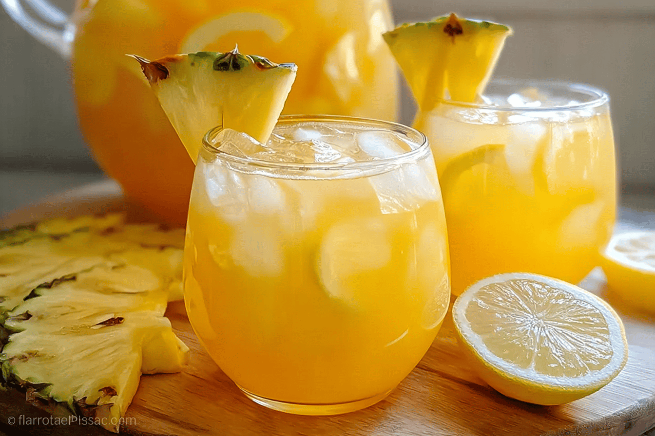 Pineapple Lemonade Punch