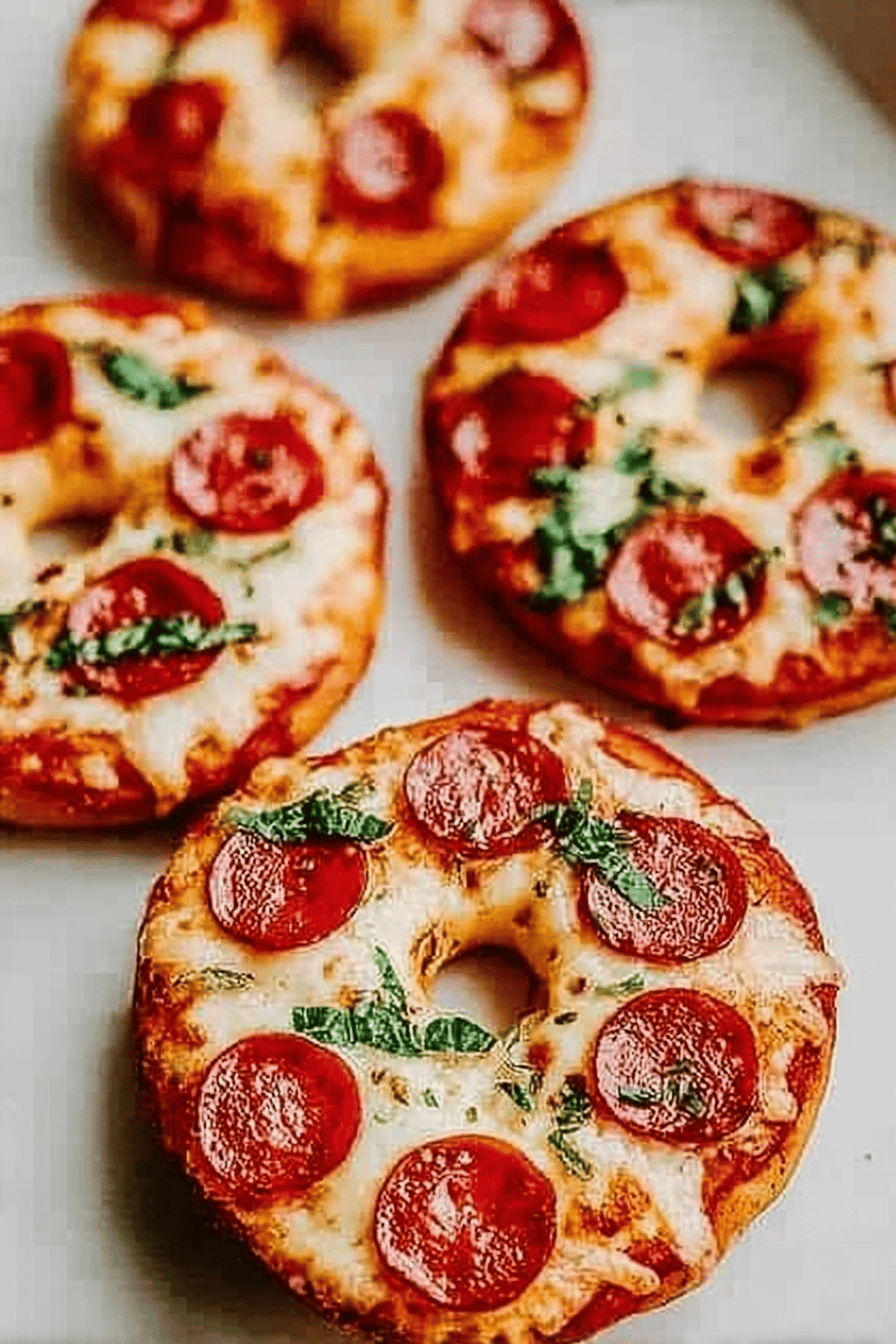 Pizza Bagels