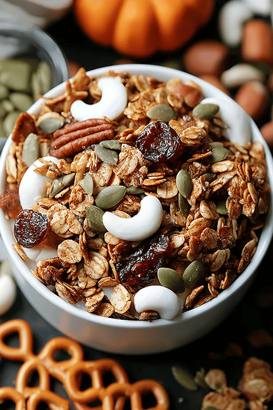 Pumpkin Spice Trail Mix