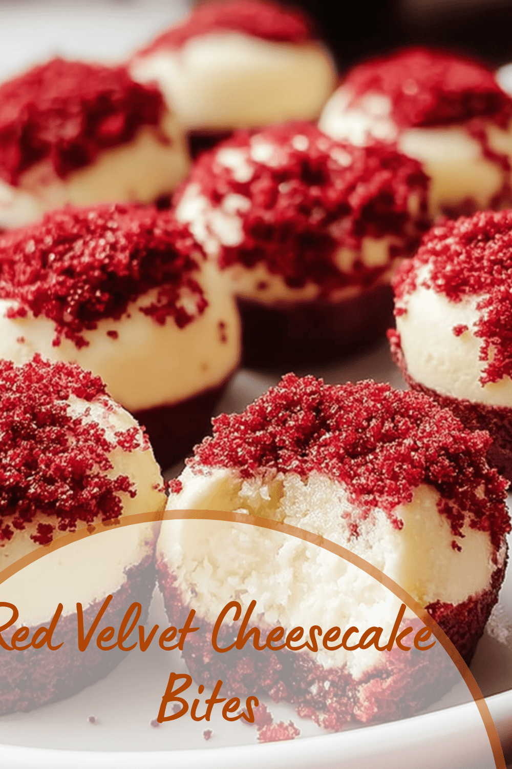Red Velvet Cheesecake Bites