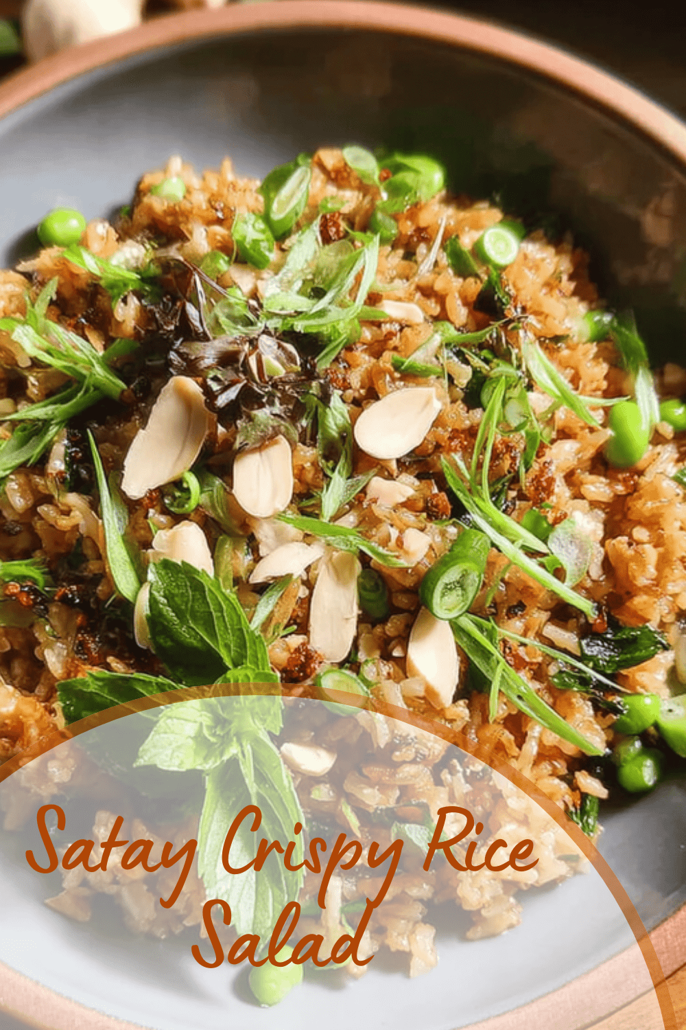 Satay Crispy Rice Salad