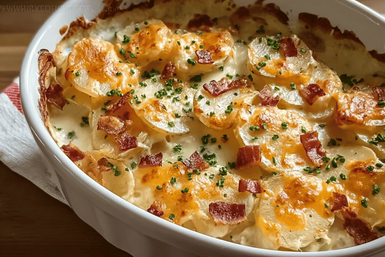 Scalloped Potatoes Recipe With Creamy Cheese And Tender Layers 8 Scalloped Potatoes 46.Png