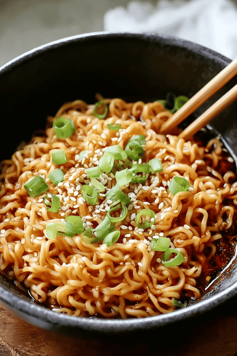Sesame Garlic Ramen Noodles Recipe With Simple Homemade Sauce 8 Sesame Garlic Ramen Noodles 73.Png
