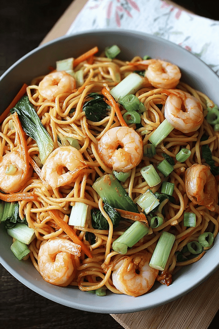 Shrimp Lo Mein Recipe With Quick, Flavorful Stir-Fried Noodles And Vegetables 8 Shrimp Lo Mein Noodles 76.Png