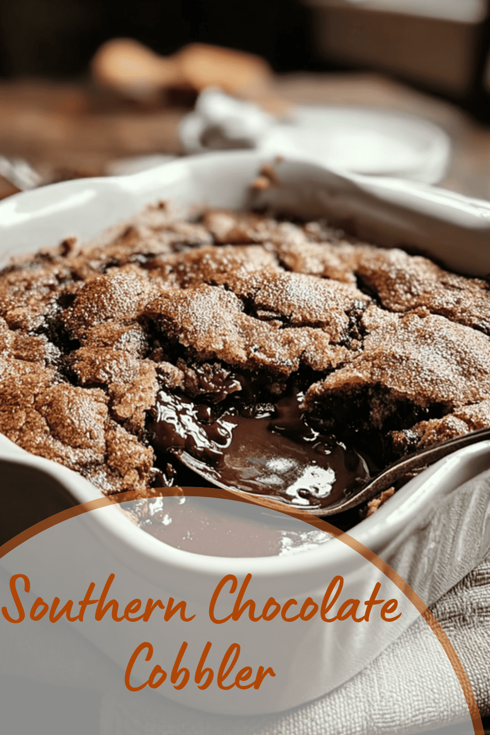 Southern Chocolate Cobbler