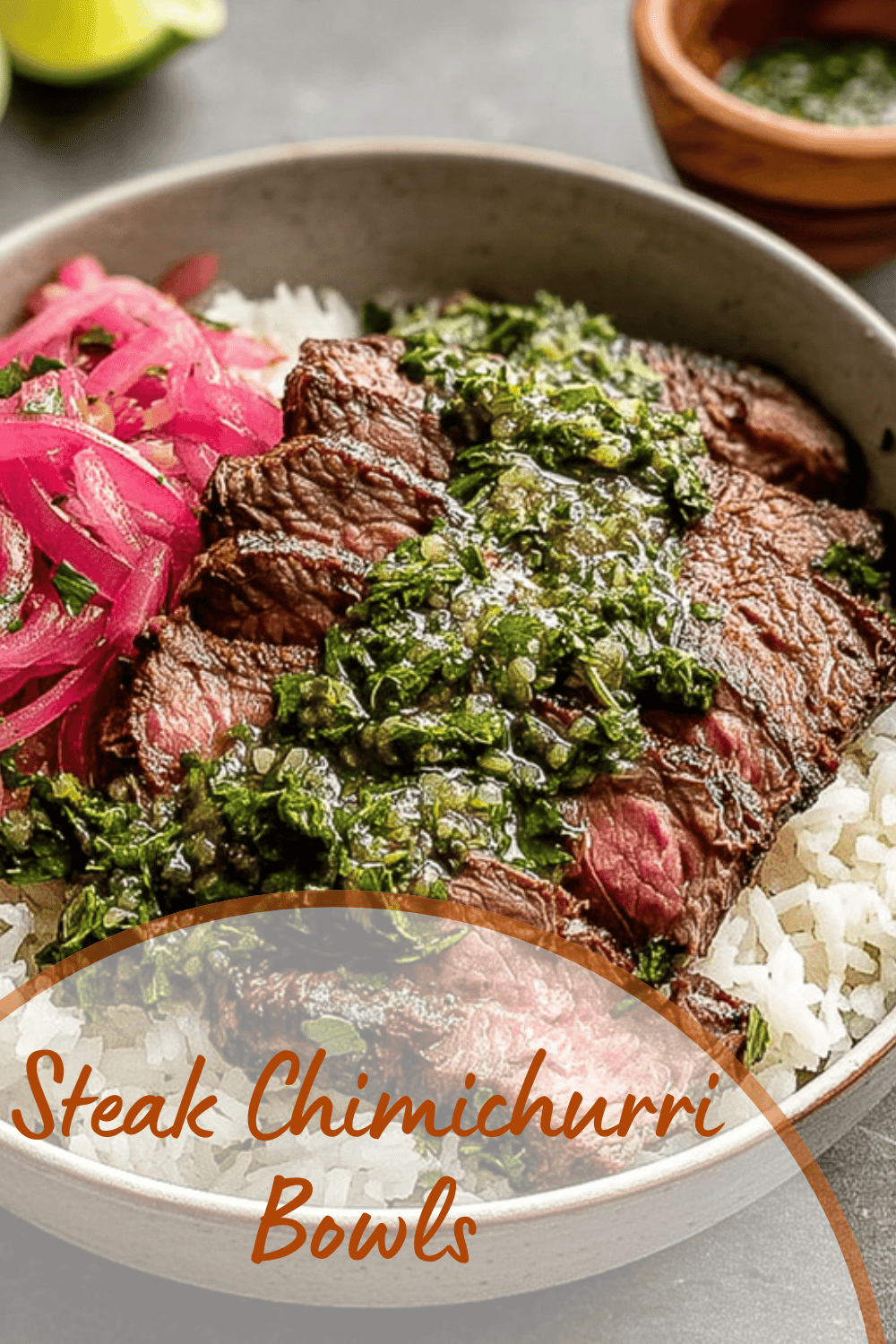 Steak Chimichurri Bowls