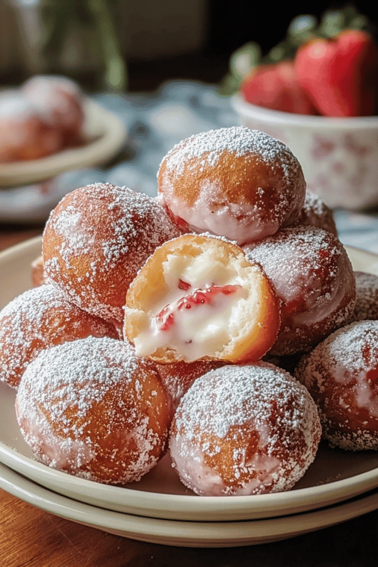 Strawberry Cheesecake Donut Holes 67.Png
