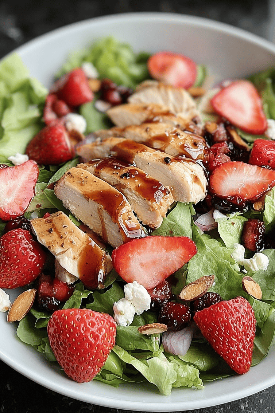 Strawberry Chicken Salad Dressing