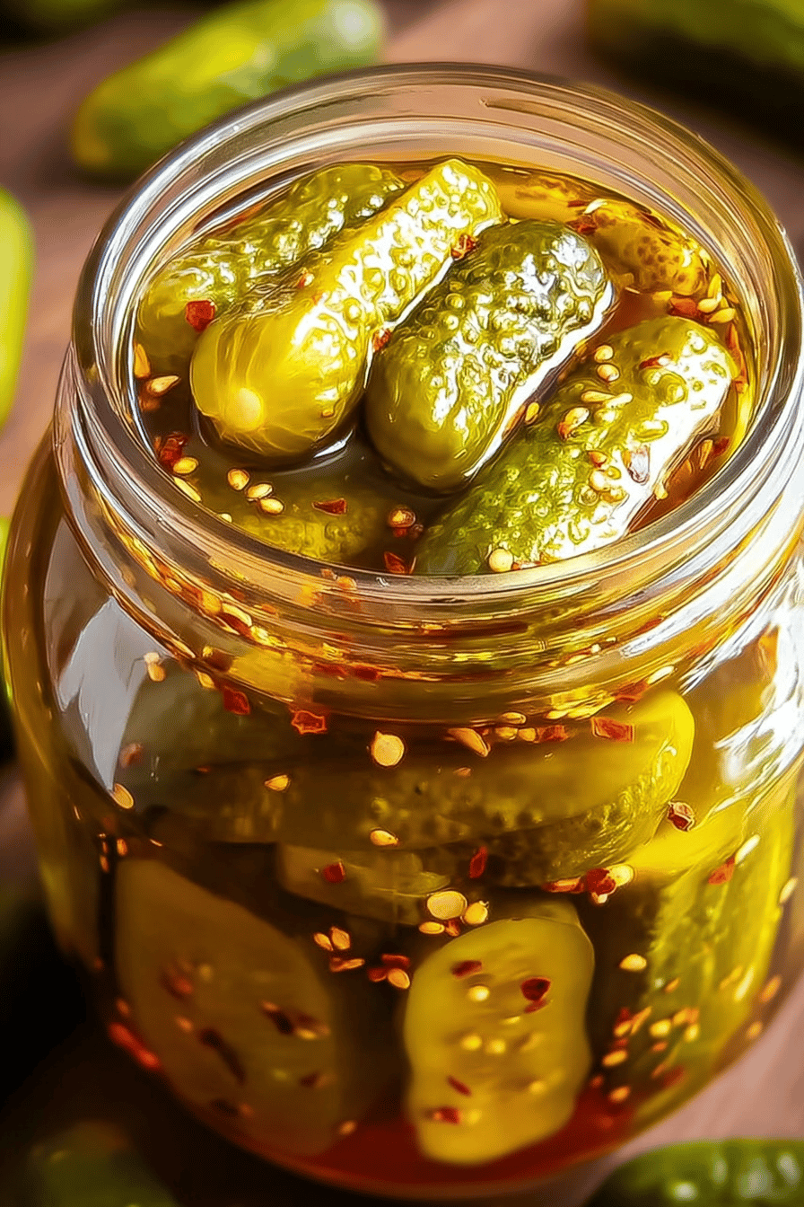 Sweet Heat Pickles