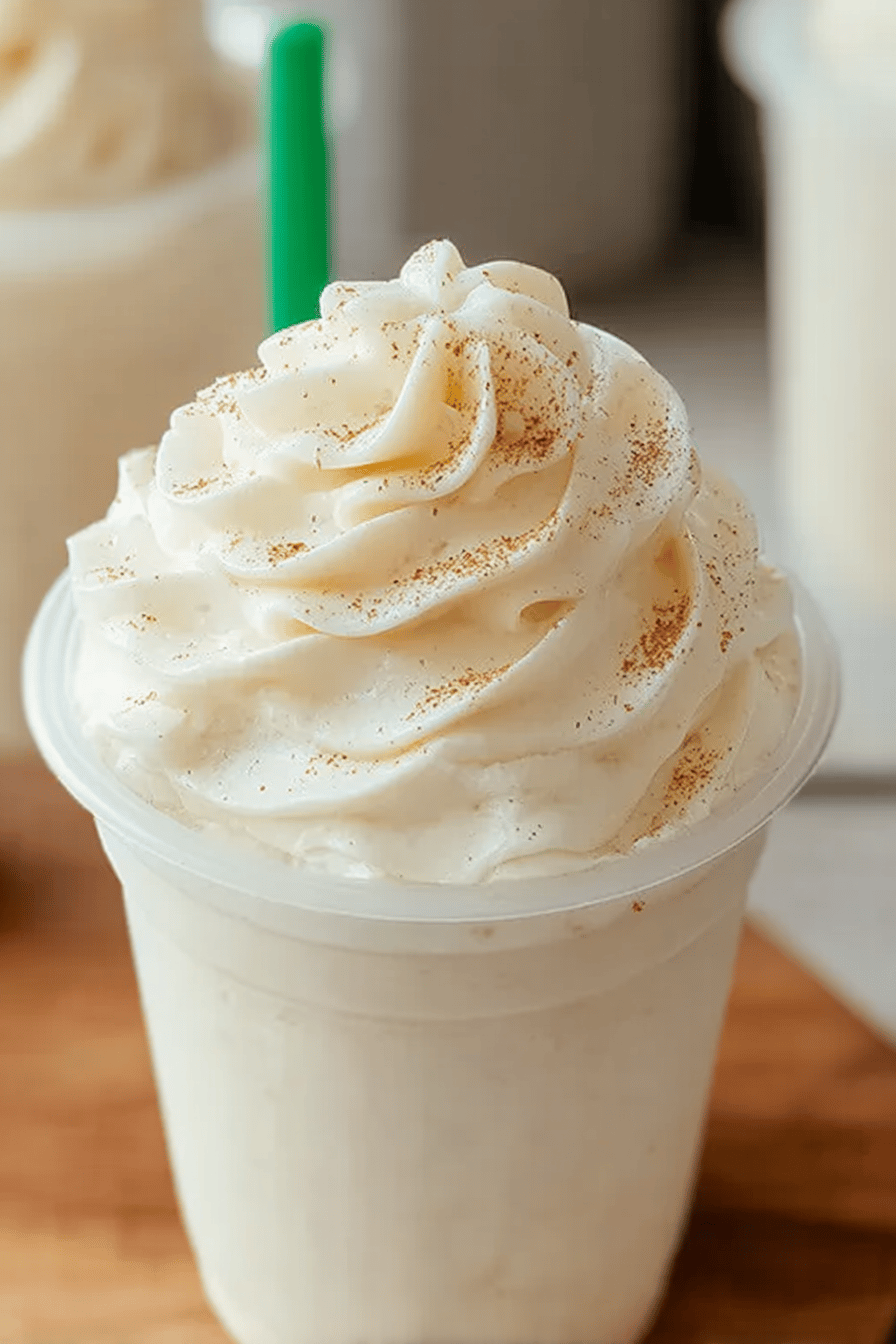Vanilla Bean Frappuccino