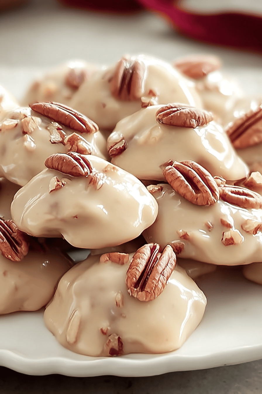 Vanilla Pecan Pralines