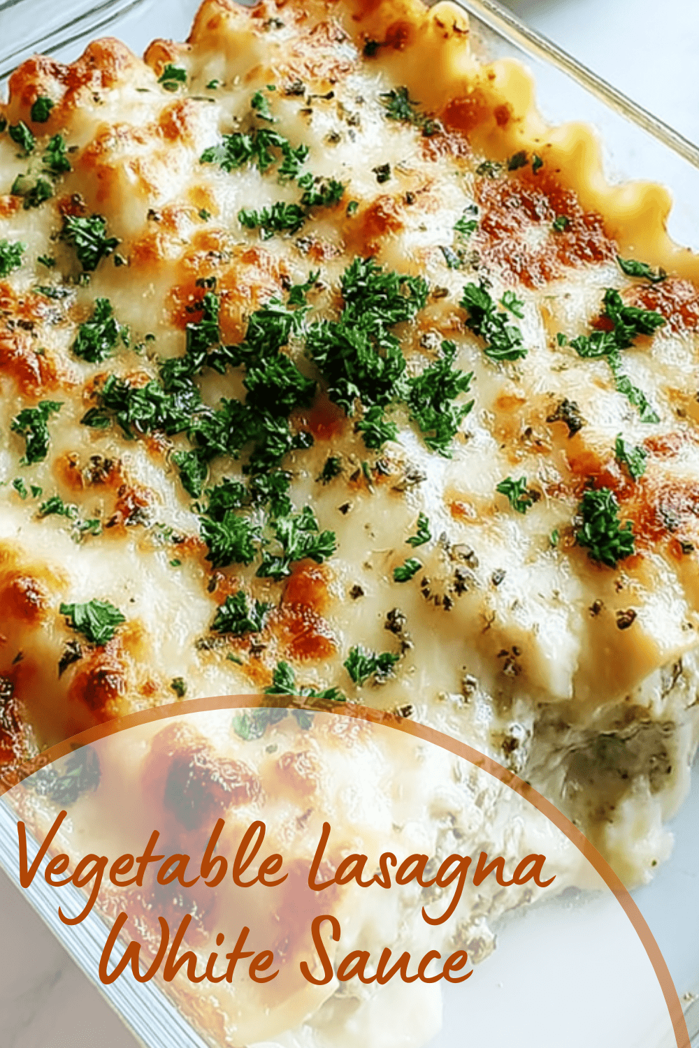 Vegetable Lasagna With Creamy White Sauce And Fresh Veggie Layers 7 Vegetable Lasagna White Sauce