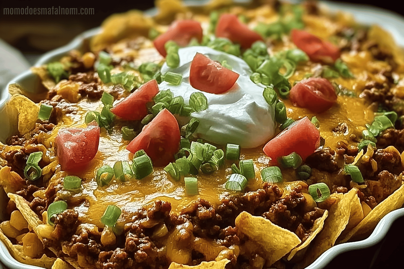 Walking Taco Casserole
