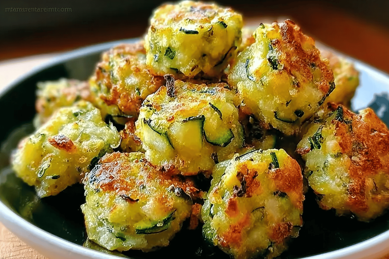 Zucchini Garlic Bites