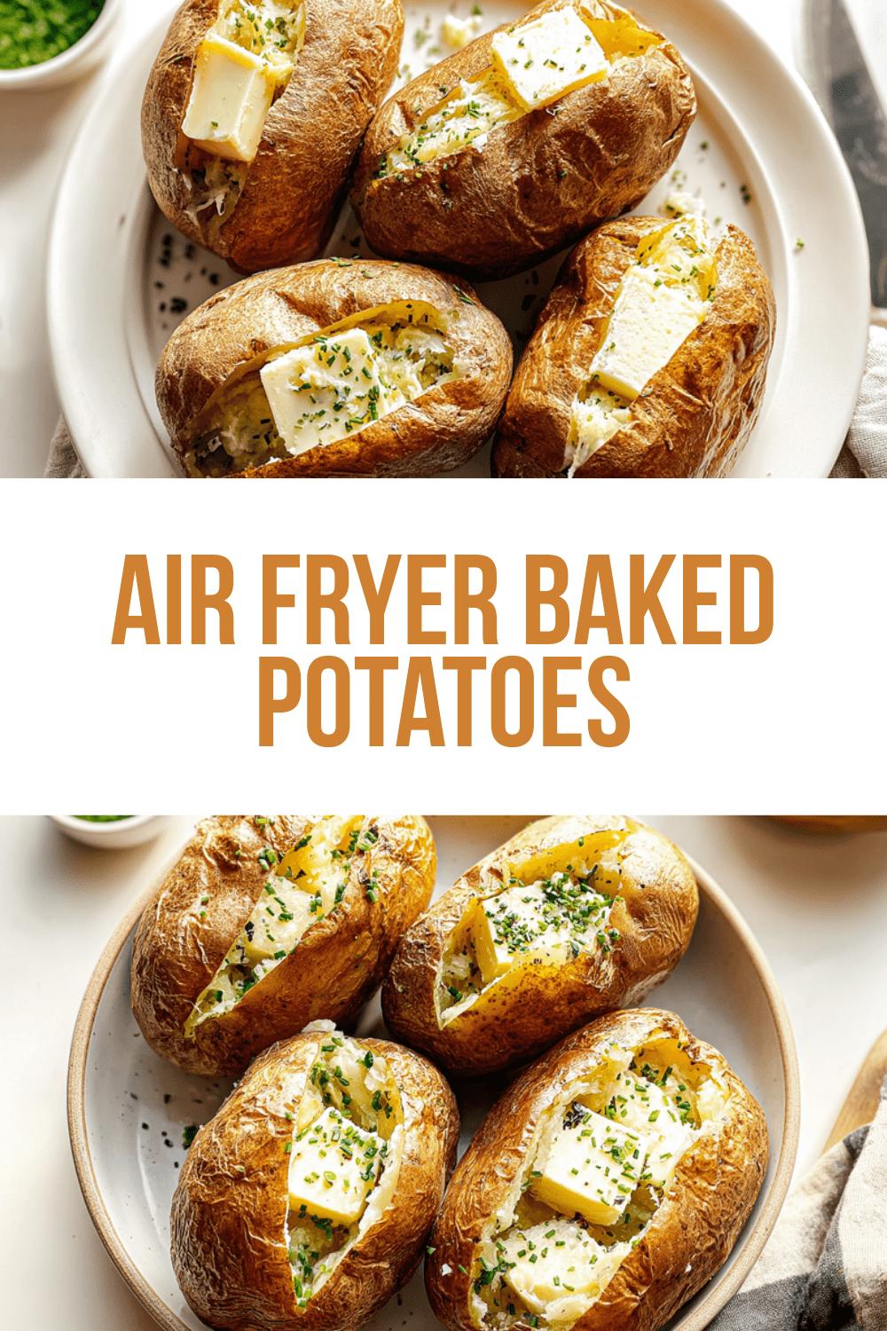 Air Fryer Baked Potatoes