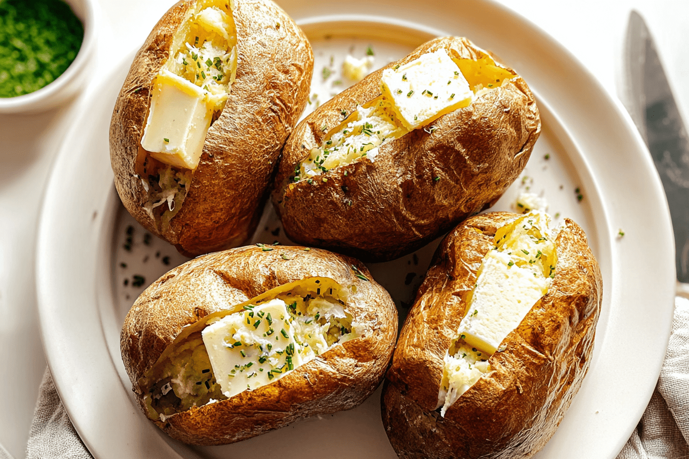 Air Fryer Baked Potatoes