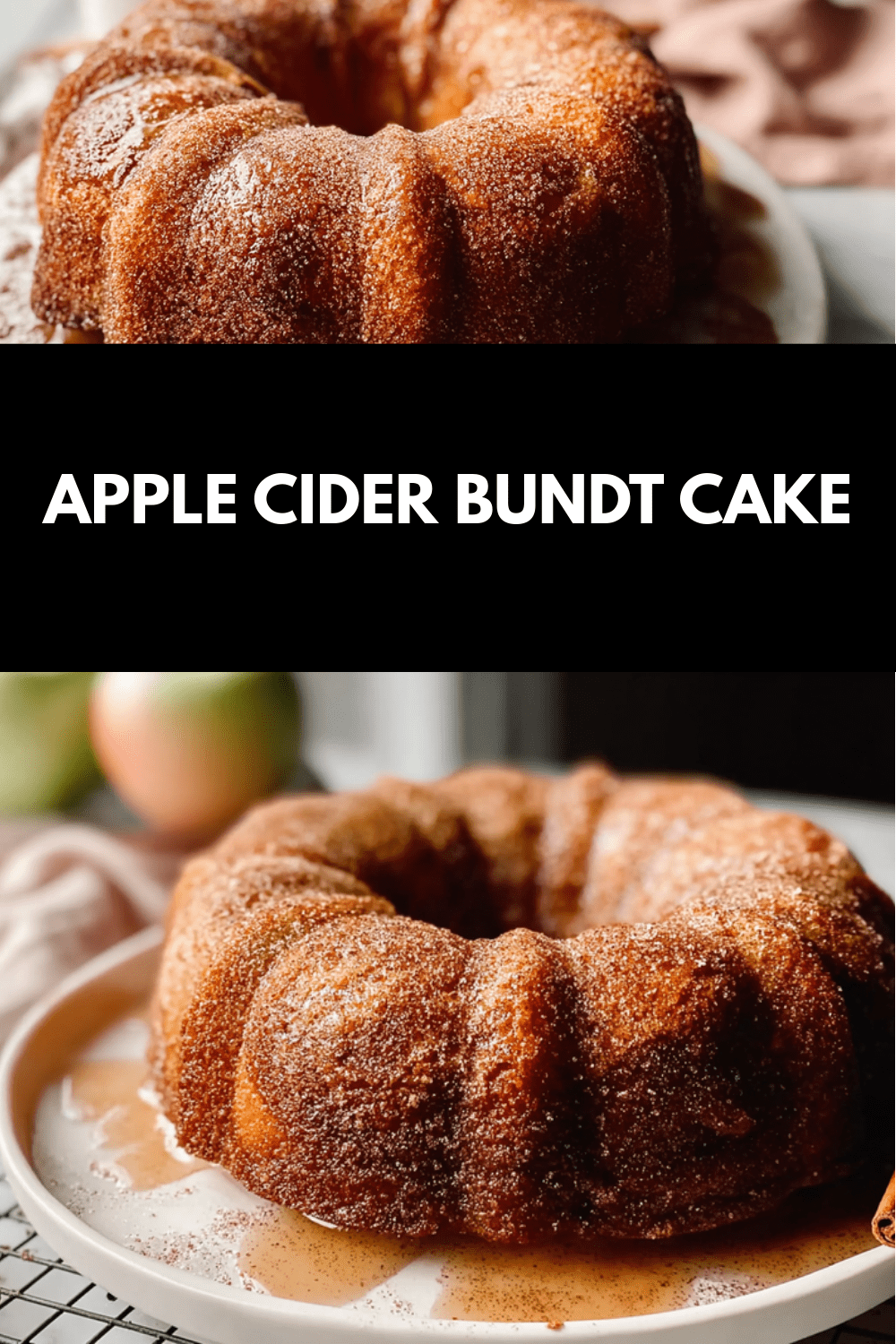 Apple Cider Bundt Cake