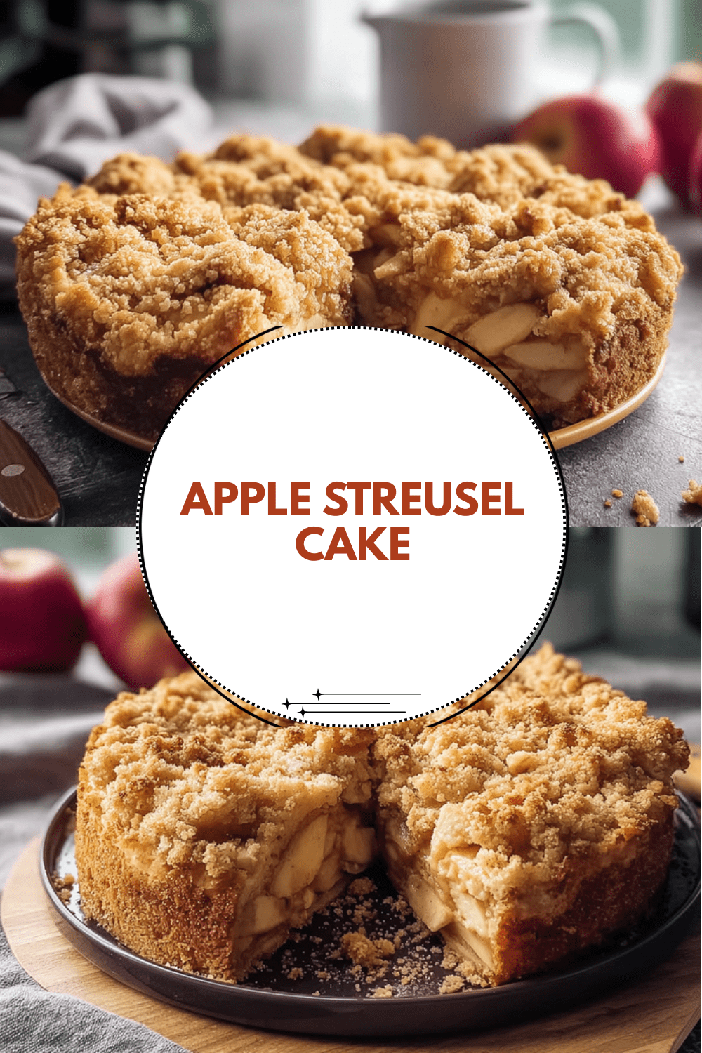 Apple Streusel Cake