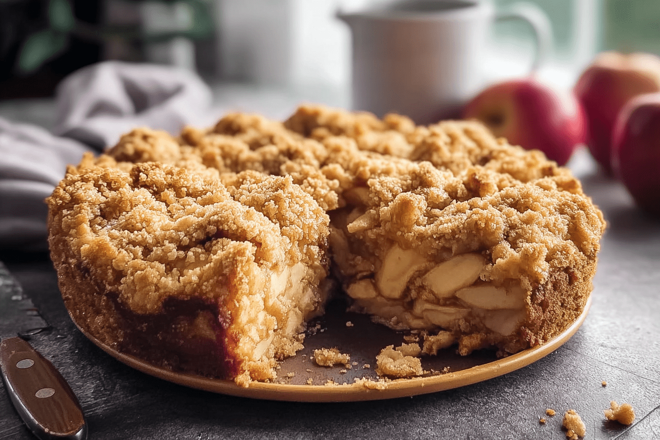 Apple Streusel Cake