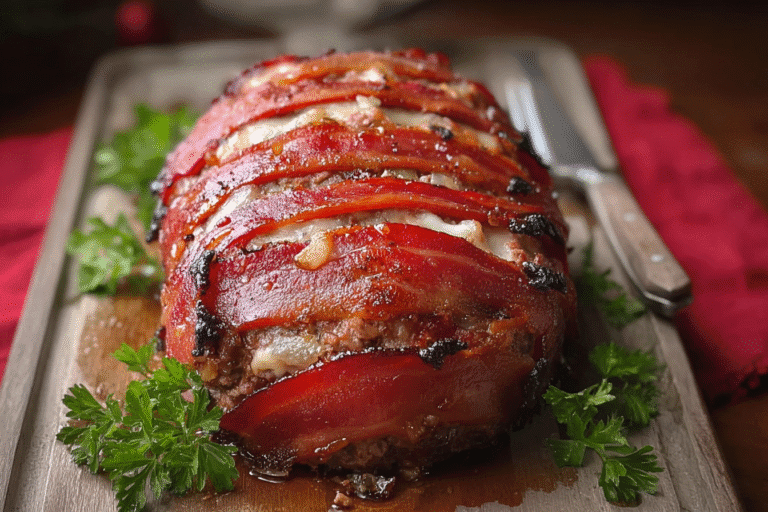 Bacon Wrapped Meatloaf 67.Png