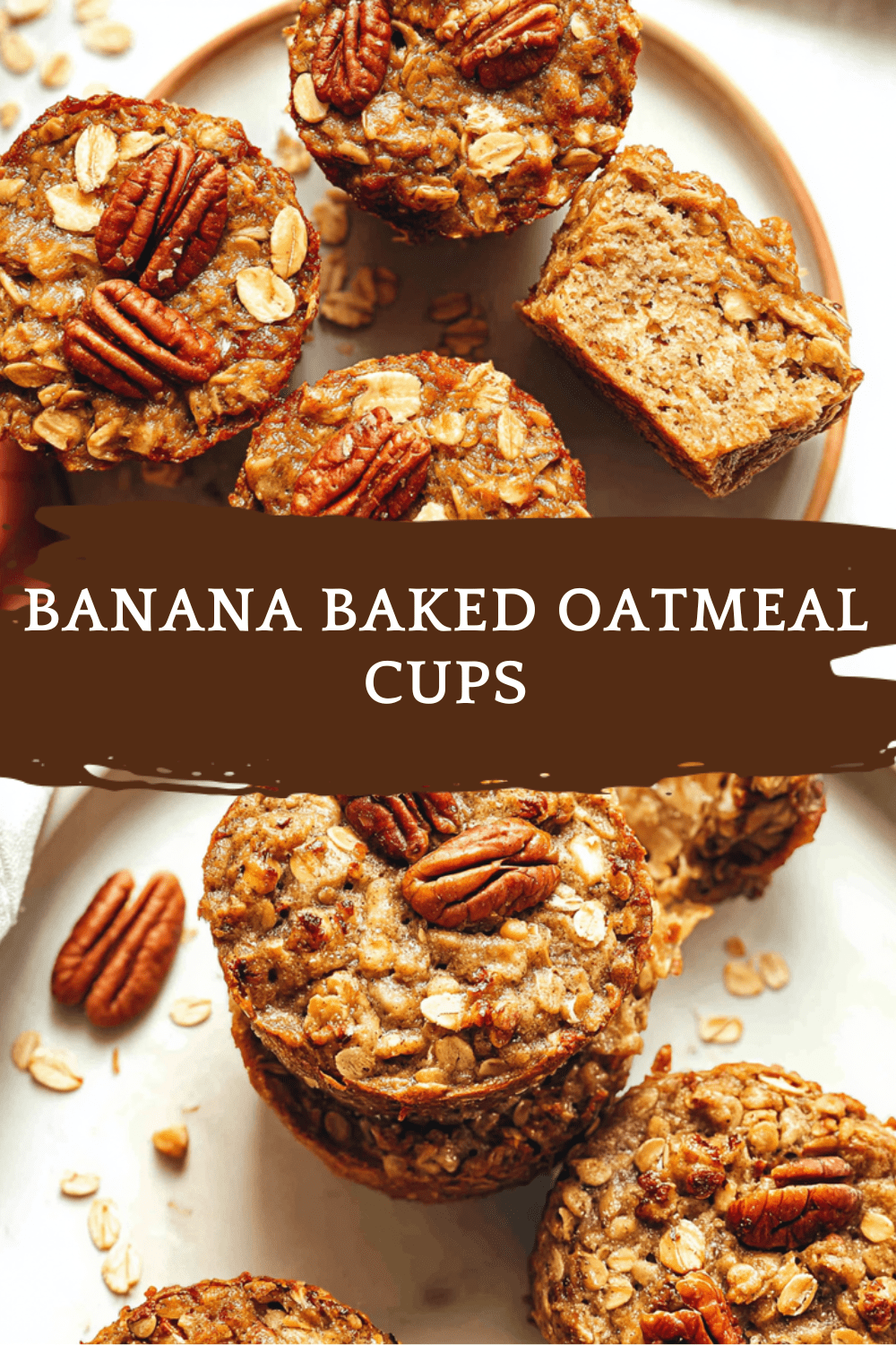 Banana Baked Oatmeal Cups