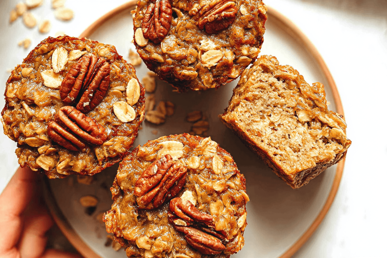 Banana Baked Oatmeal Cups