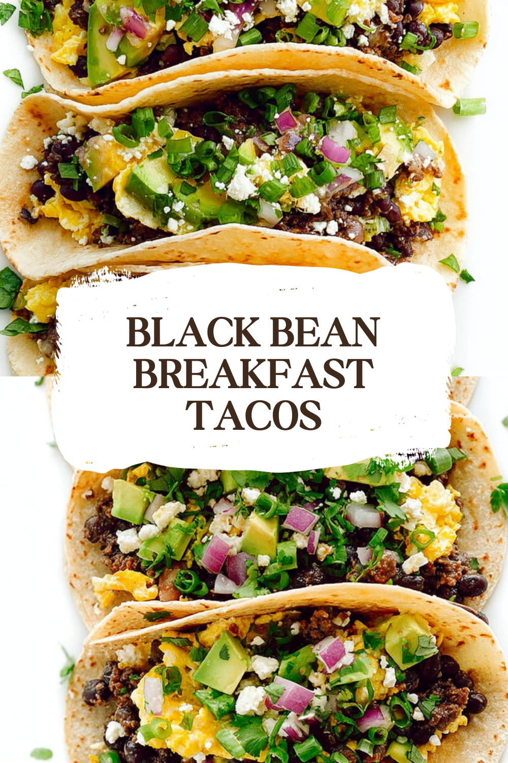 Black Bean Breakfast Tacos