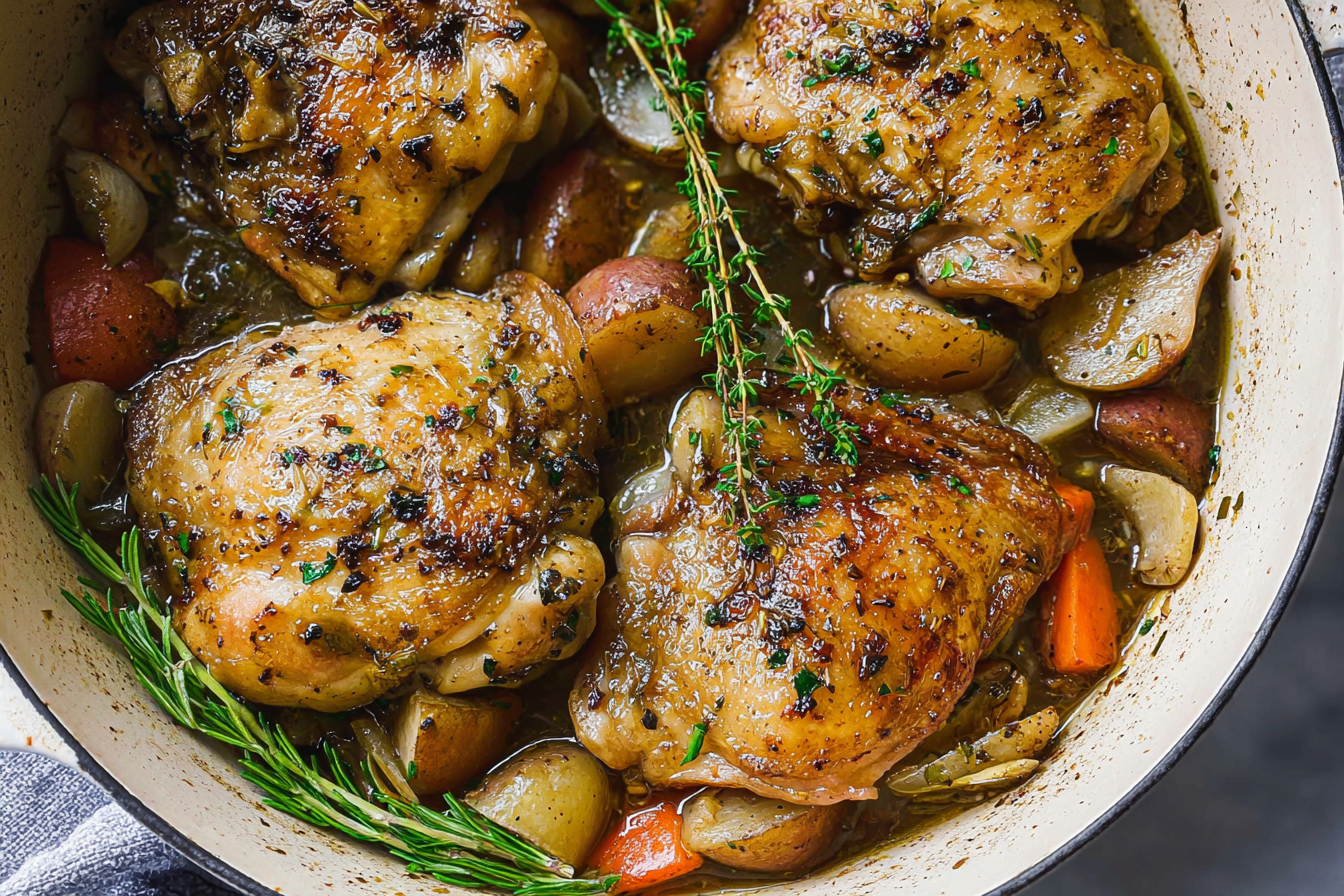 Braised Chicken Thighs