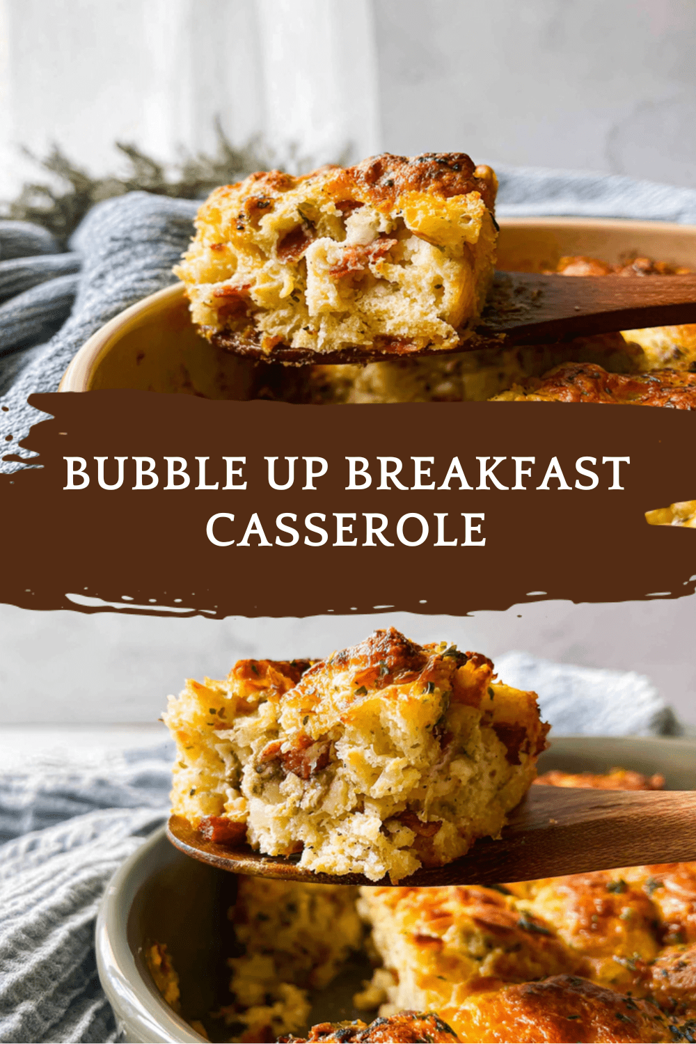 Bubble Up Biscuit Breakfast Casserole With Sausage And Cheese 7 Bubble Up Breakfast Casserole