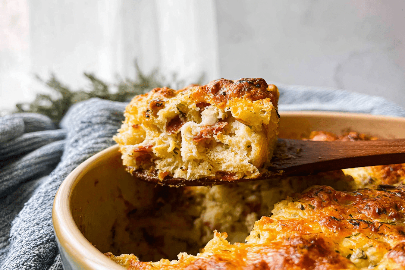Bubble Up Biscuit Breakfast Casserole With Sausage And Cheese 6 Bubble Up Breakfast Casserole